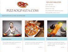 Tablet Screenshot of pizzaogpasta.com